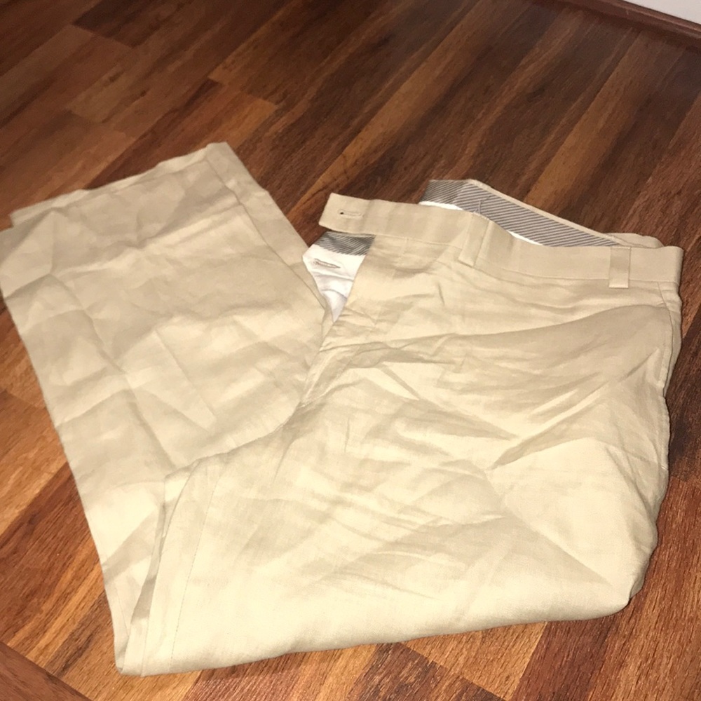 Men’s 100% linen pants